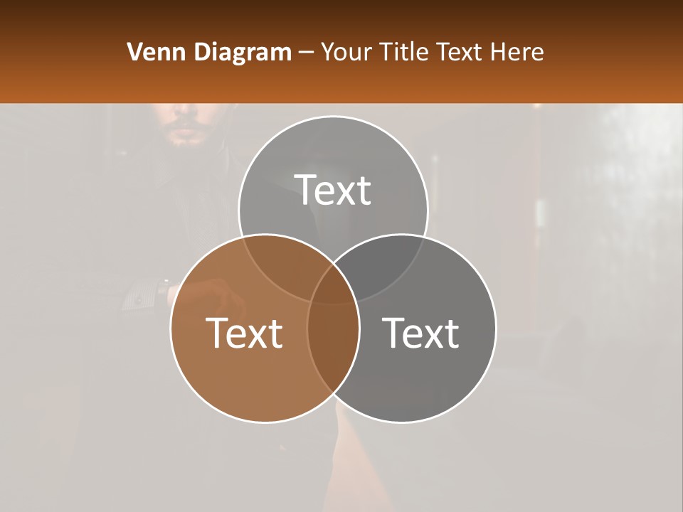 White Power House PowerPoint Template