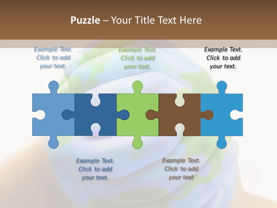 Power Unit White PowerPoint Template