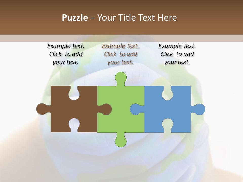 Power Unit White PowerPoint Template