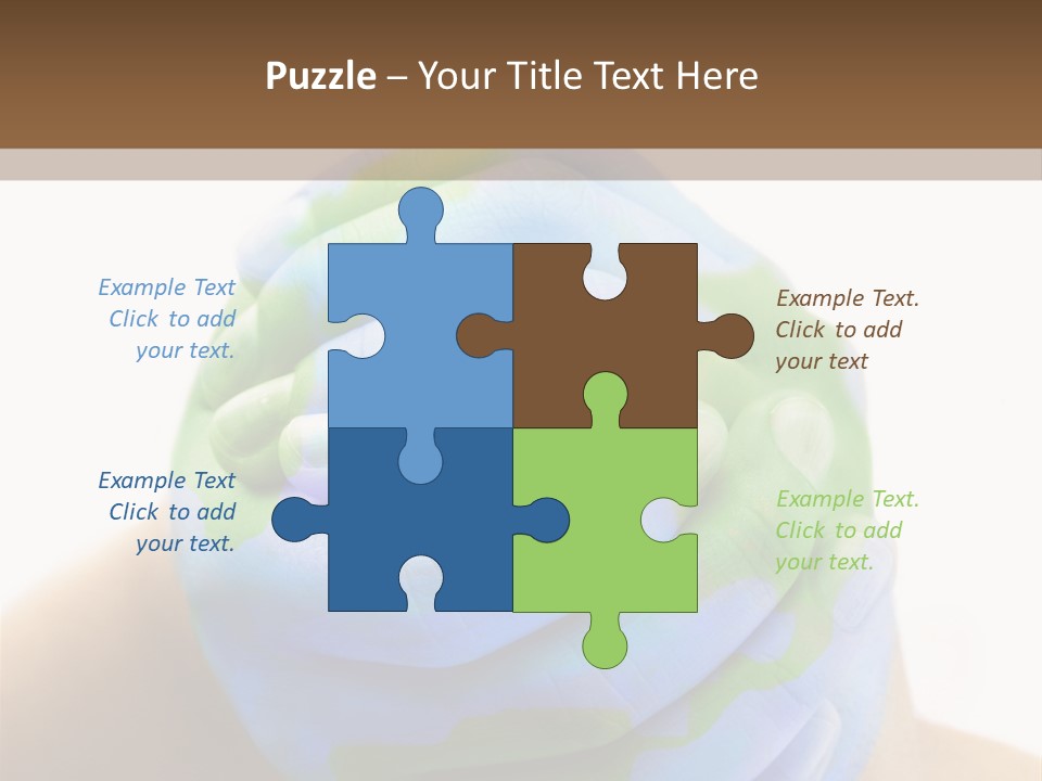 Power Unit White PowerPoint Template