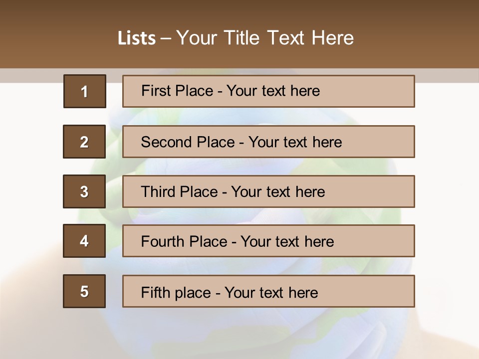 Power Unit White PowerPoint Template