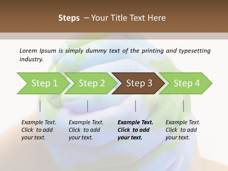 Power Unit White PowerPoint Template