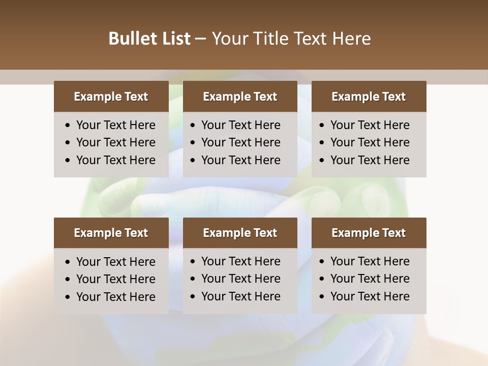 Power Unit White PowerPoint Template