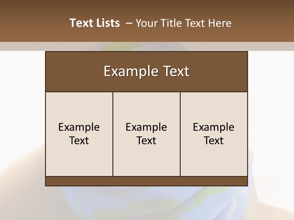 Power Unit White PowerPoint Template