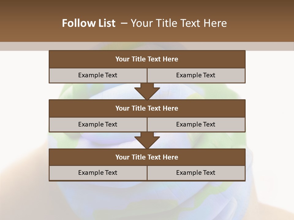 Power Unit White PowerPoint Template