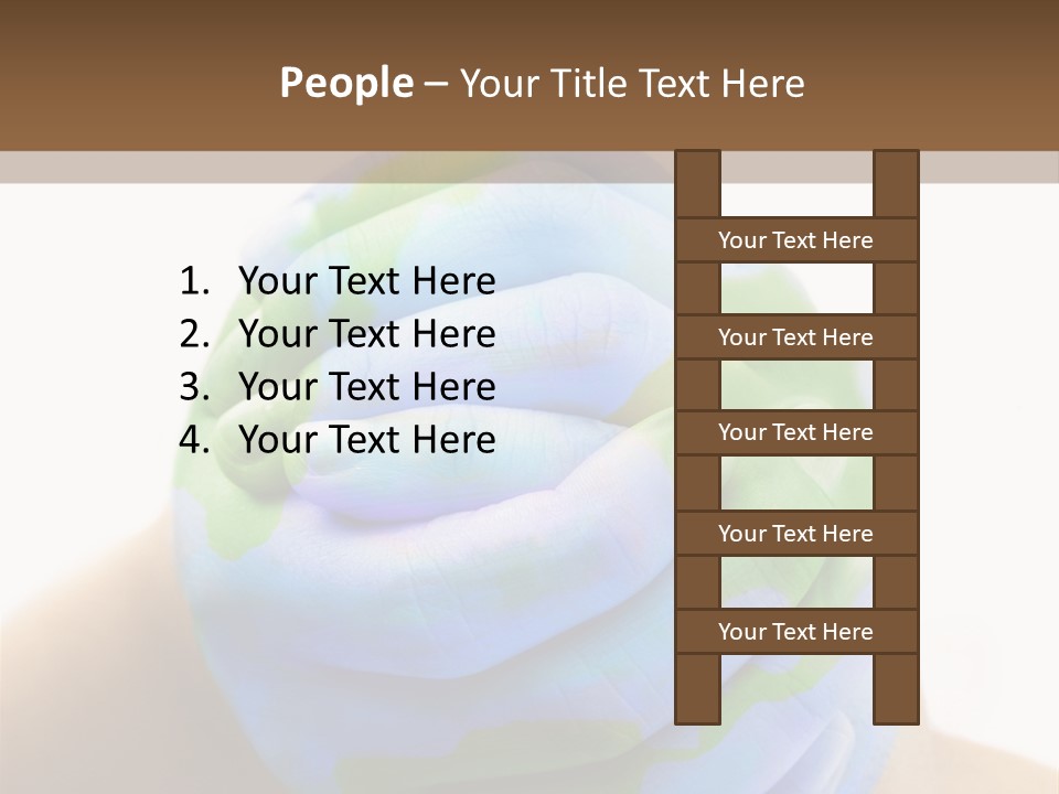 Power Unit White PowerPoint Template