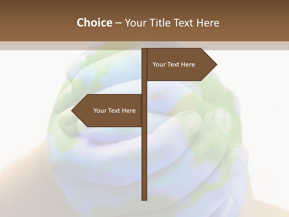 Power Unit White PowerPoint Template