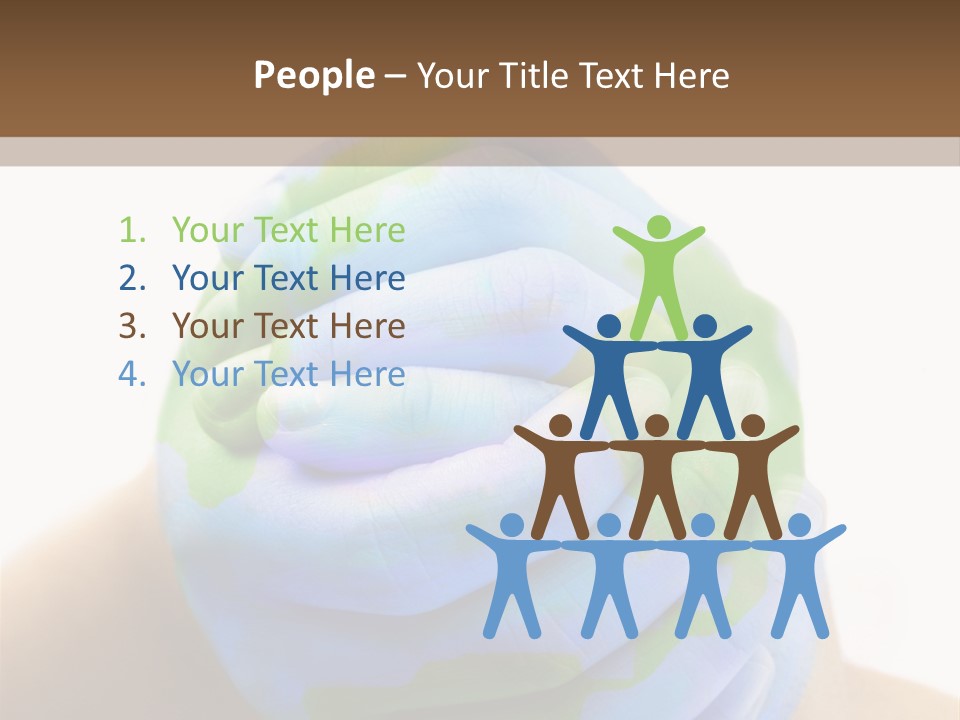 Power Unit White PowerPoint Template