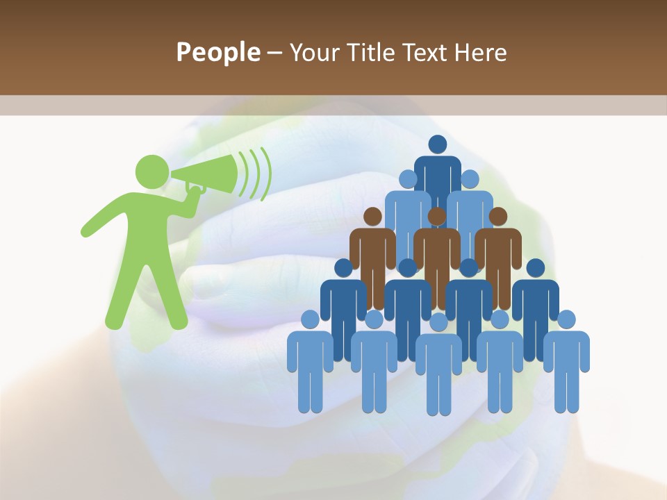 Power Unit White PowerPoint Template