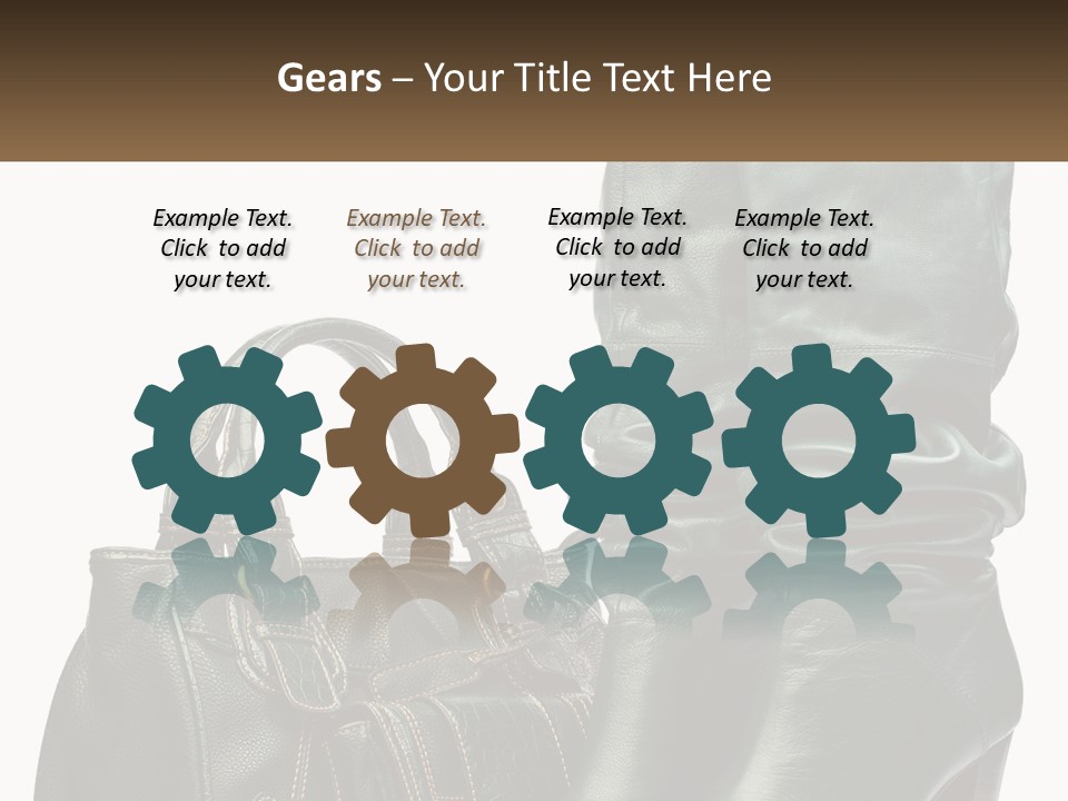 Home Equipment White PowerPoint Template