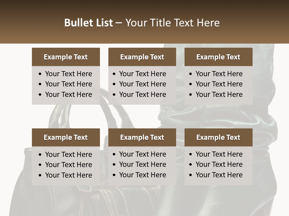Home Equipment White PowerPoint Template