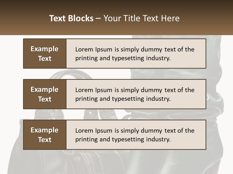 Home Equipment White PowerPoint Template