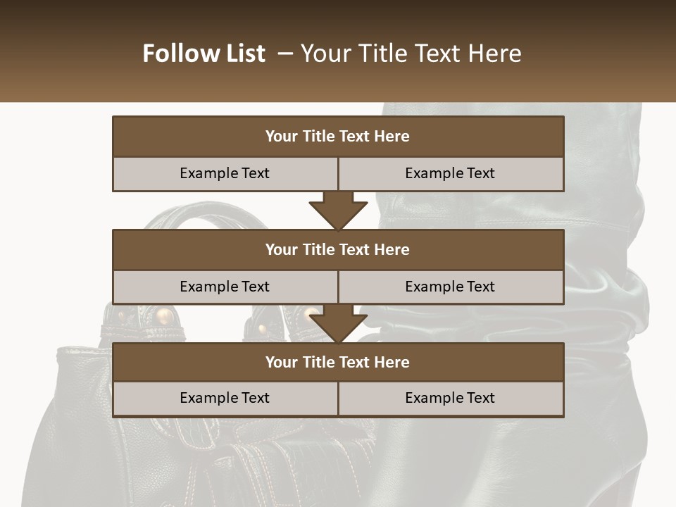 Home Equipment White PowerPoint Template