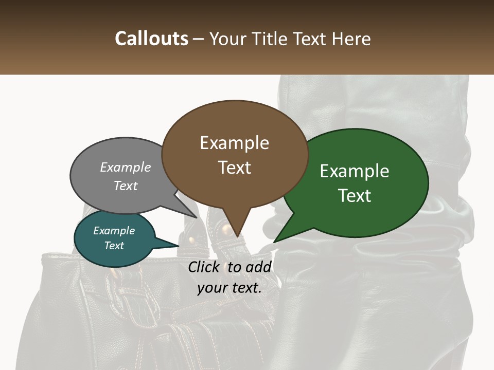 Home Equipment White PowerPoint Template