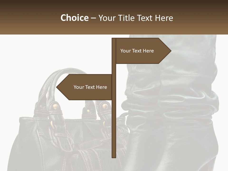 Home Equipment White PowerPoint Template