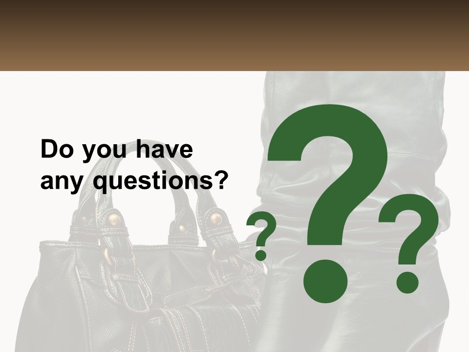 Home Equipment White PowerPoint Template