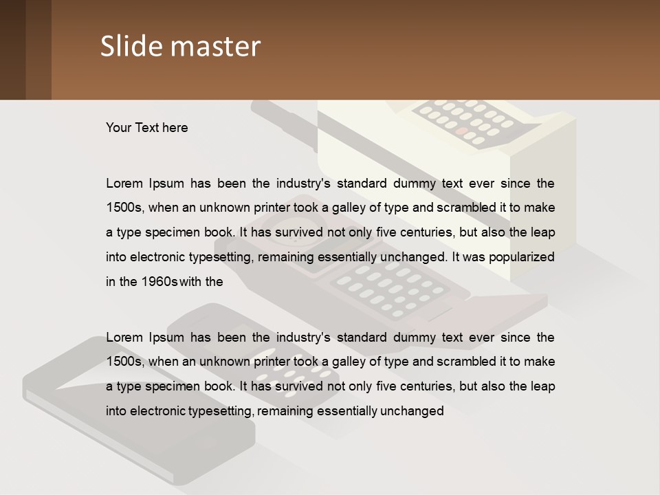 Home Heat Equipment PowerPoint Template