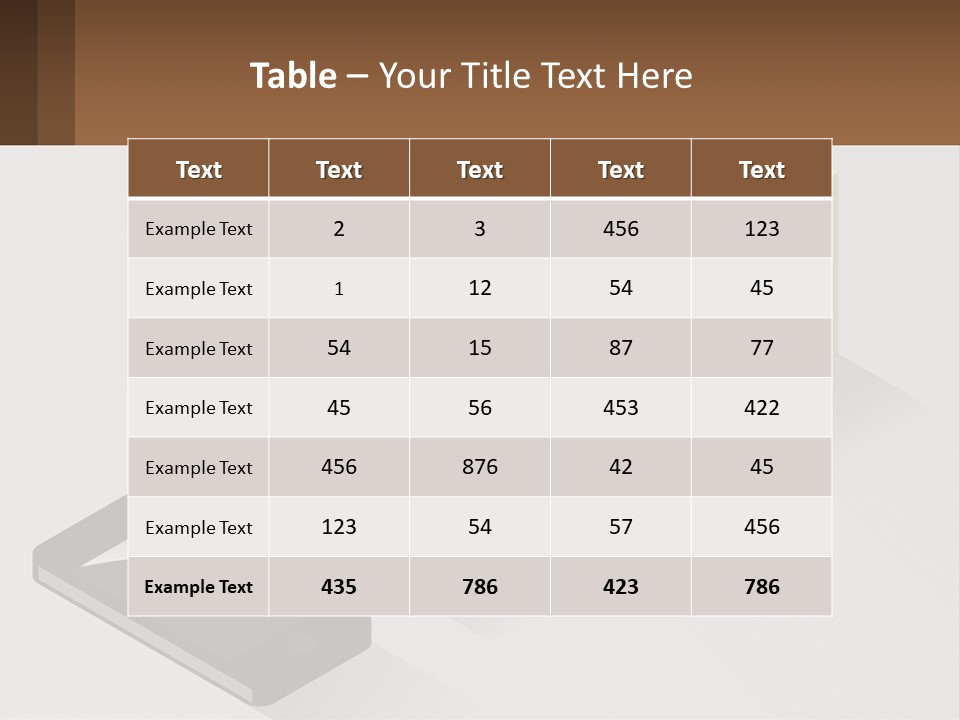 Home Heat Equipment PowerPoint Template