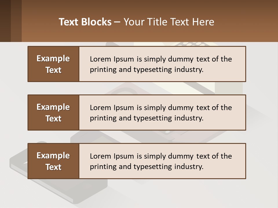 Home Heat Equipment PowerPoint Template