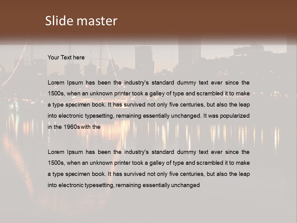 Cooling Industry System PowerPoint Template