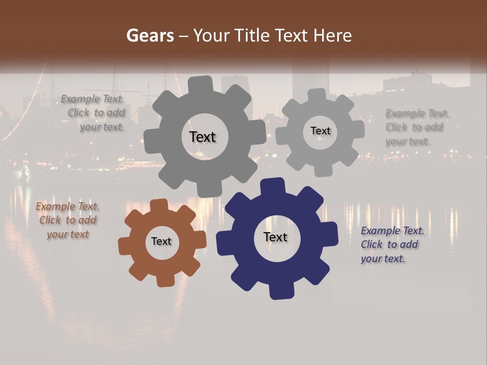 Cooling Industry System PowerPoint Template