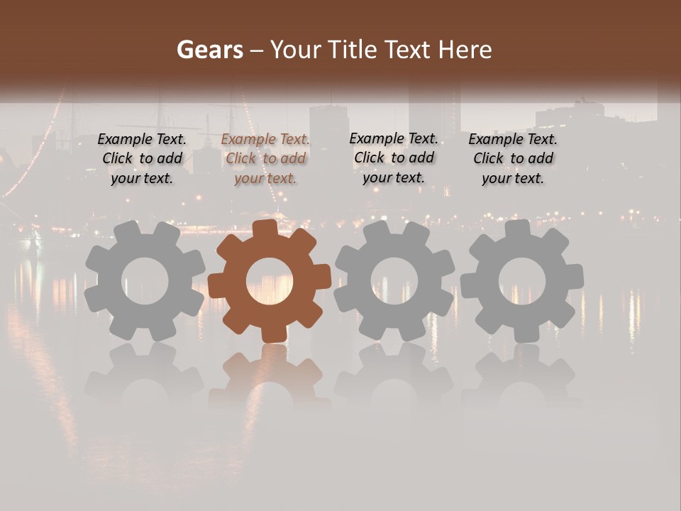 Cooling Industry System PowerPoint Template