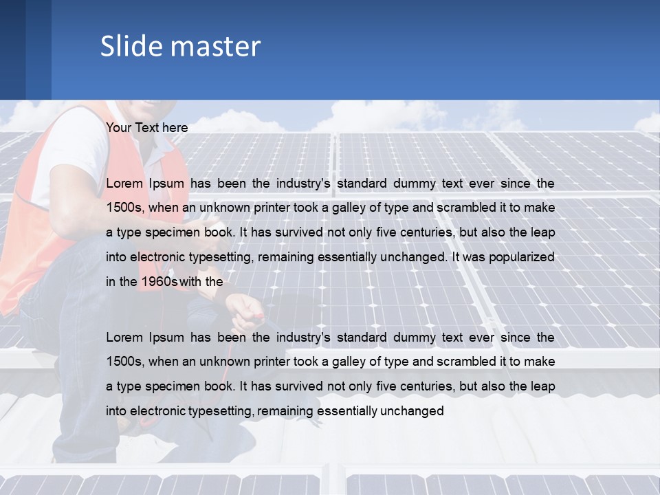 Industry House Remote PowerPoint Template