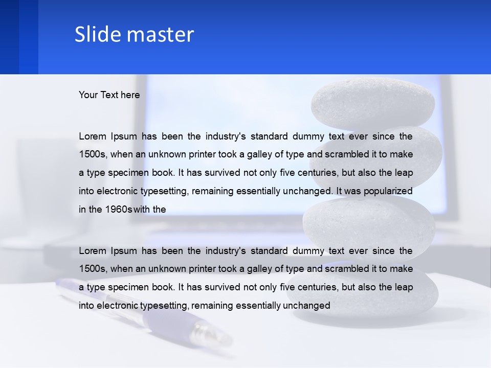 Condition Technology Electricity PowerPoint Template