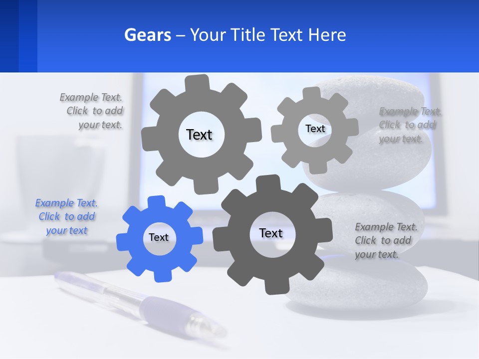 Condition Technology Electricity PowerPoint Template