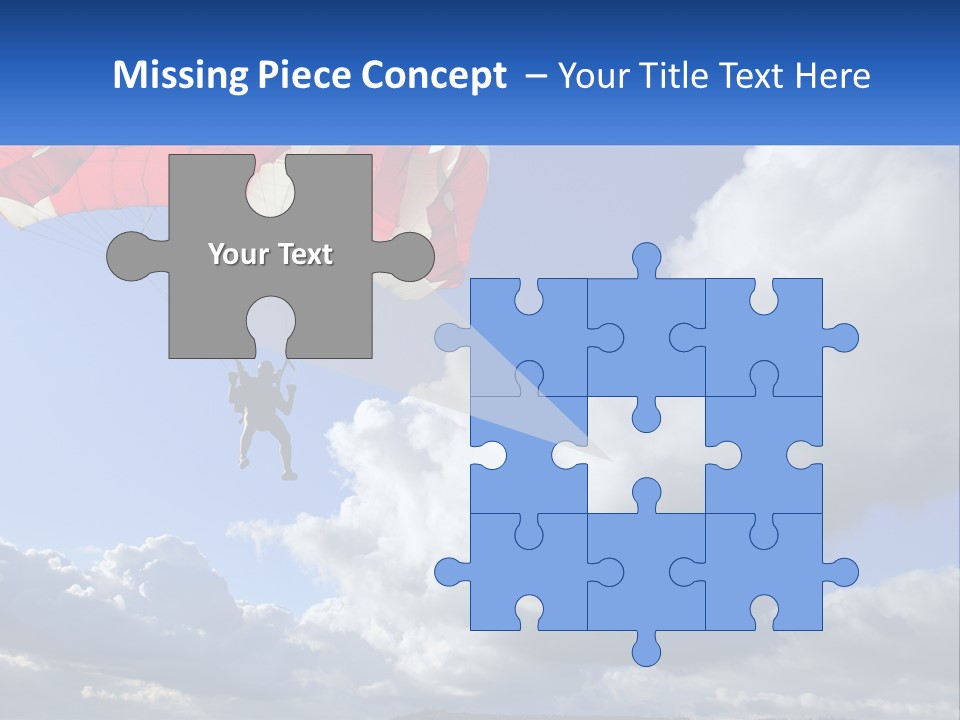 Part Air Cool PowerPoint Template