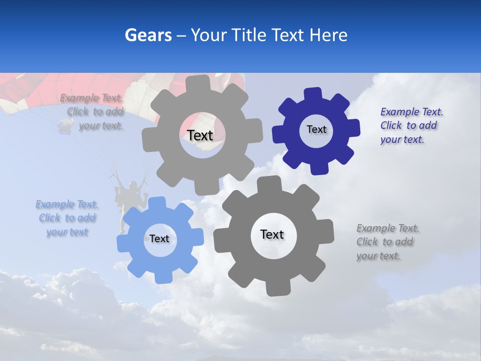 Part Air Cool PowerPoint Template
