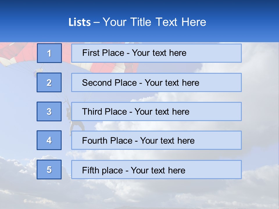Part Air Cool PowerPoint Template