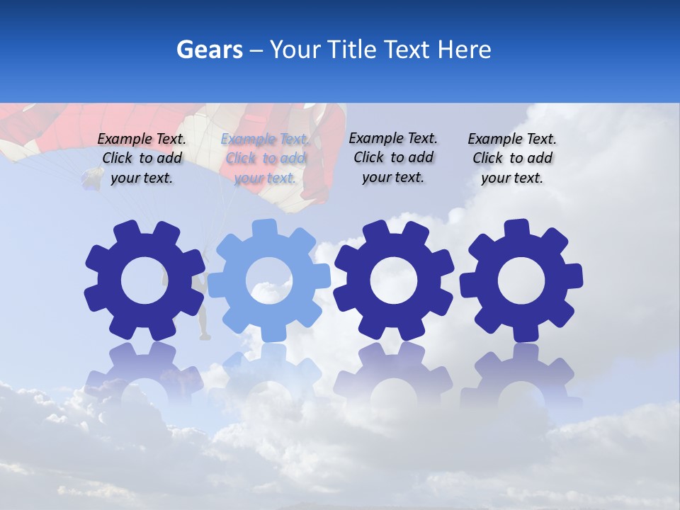 Part Air Cool PowerPoint Template
