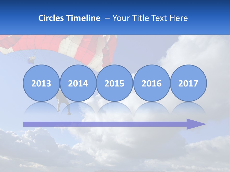 Part Air Cool PowerPoint Template