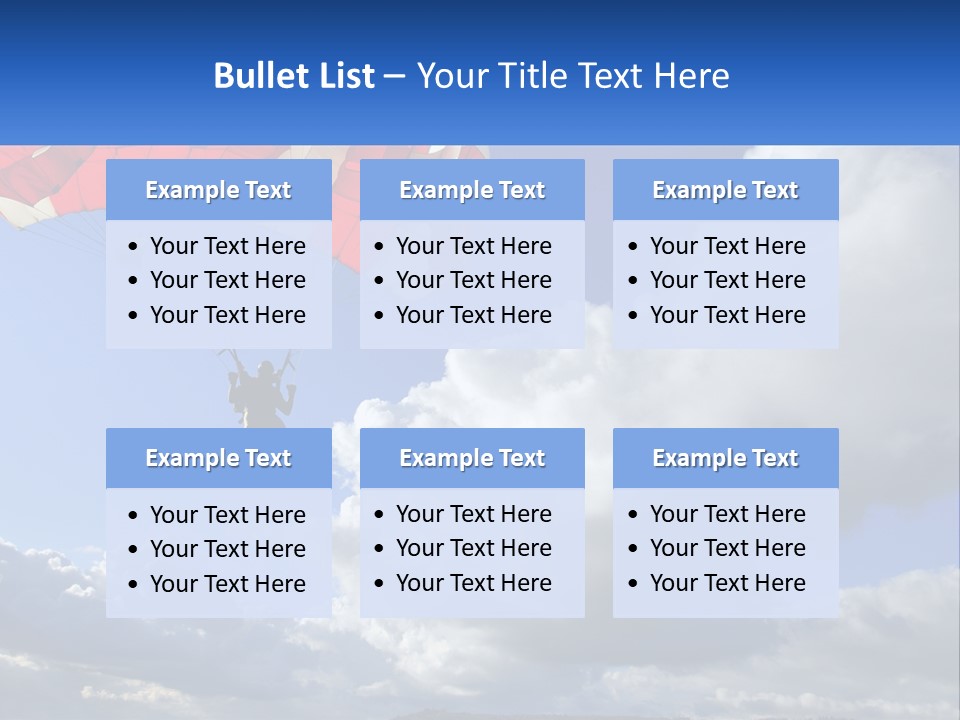 Part Air Cool PowerPoint Template
