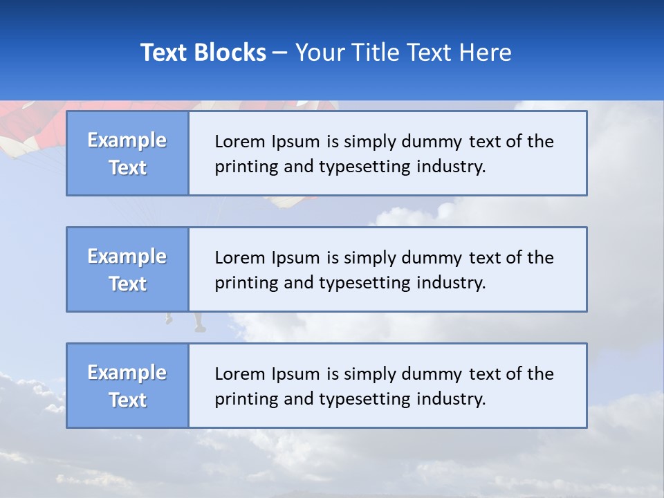 Part Air Cool PowerPoint Template