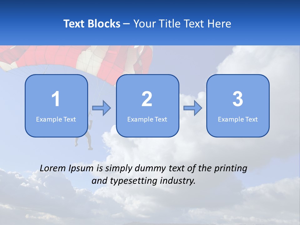 Part Air Cool PowerPoint Template