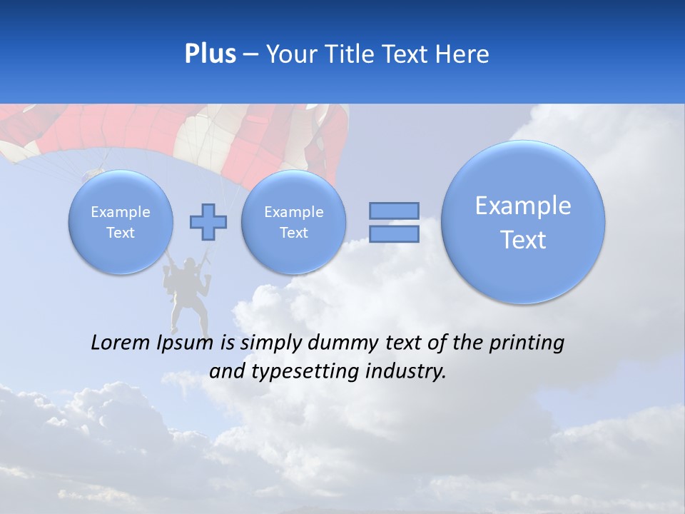 Part Air Cool PowerPoint Template