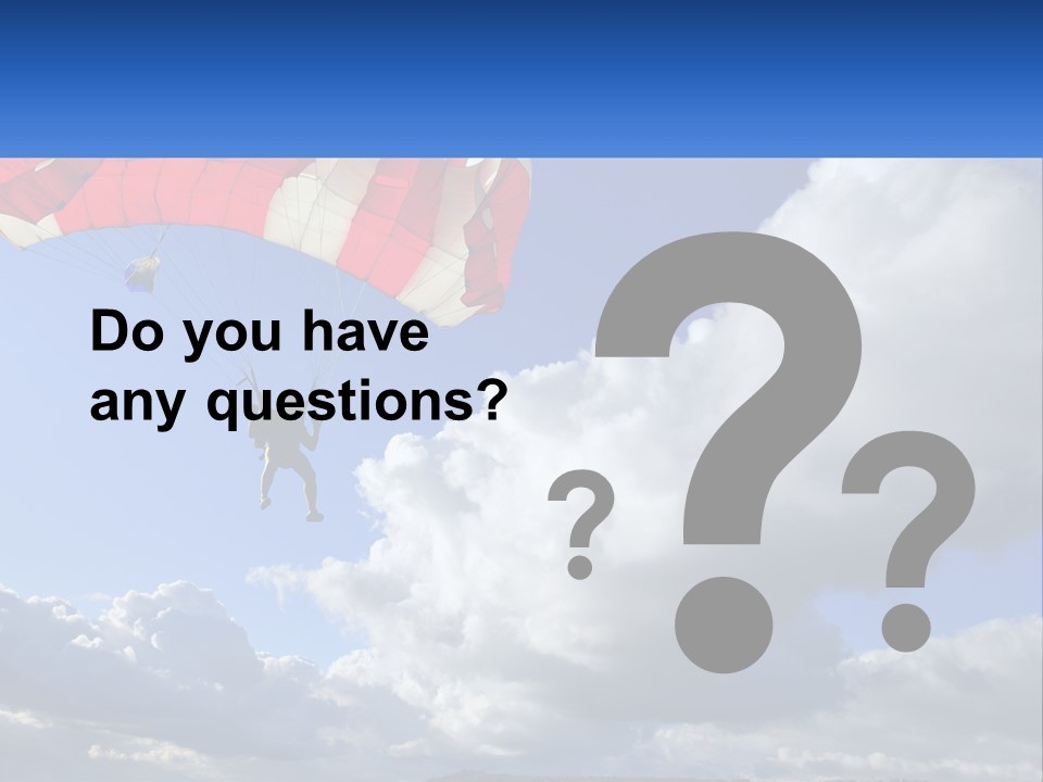 Part Air Cool PowerPoint Template