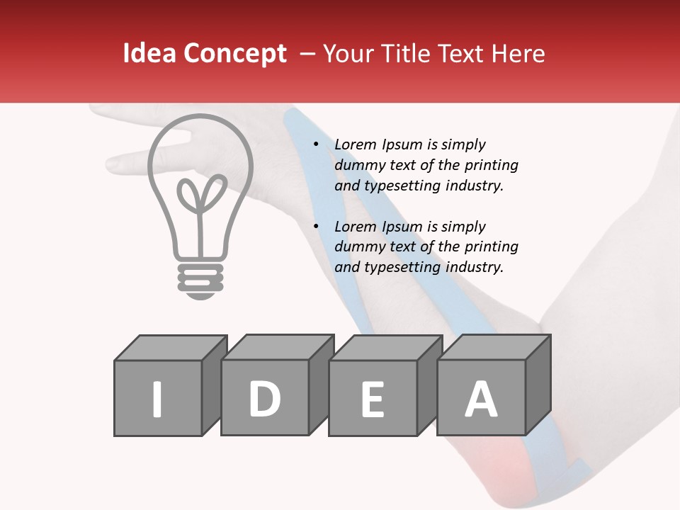 Conditioner Home Cool PowerPoint Template