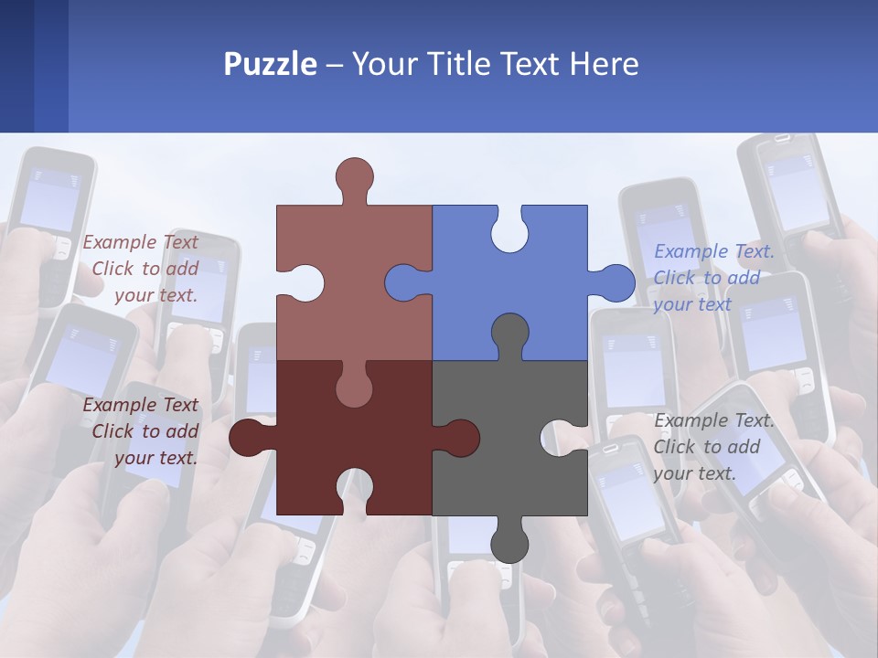 House Remote Unit PowerPoint Template