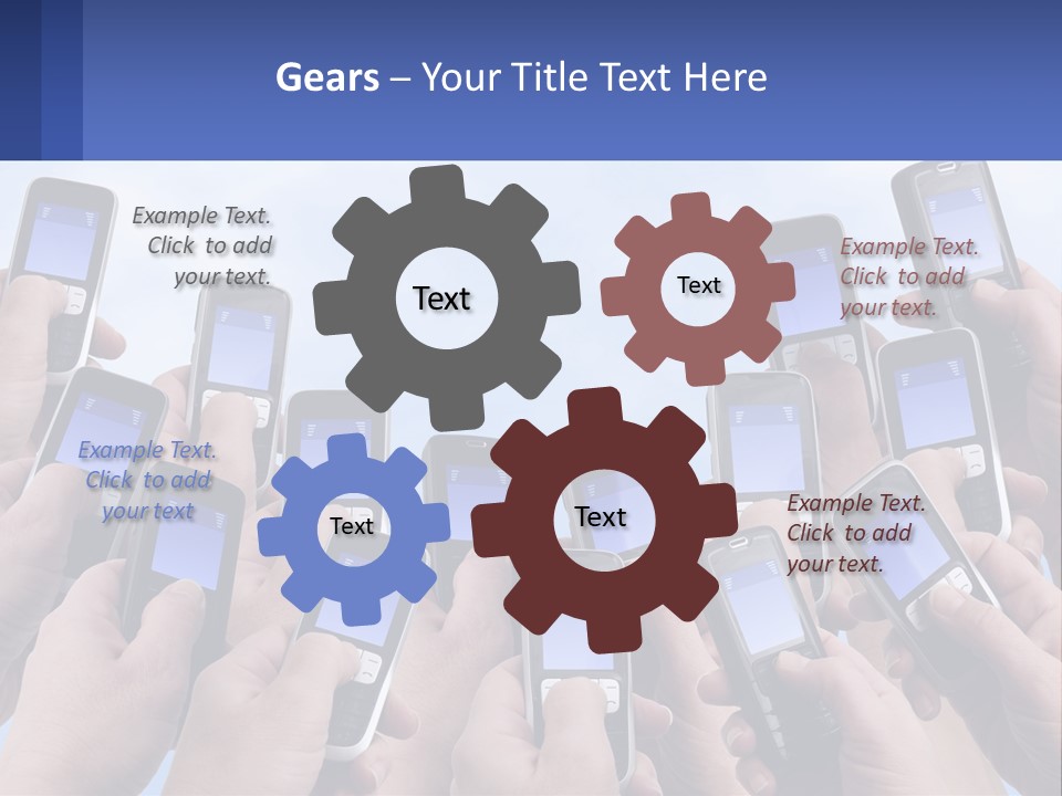 House Remote Unit PowerPoint Template