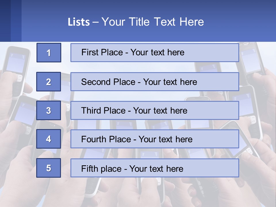 House Remote Unit PowerPoint Template