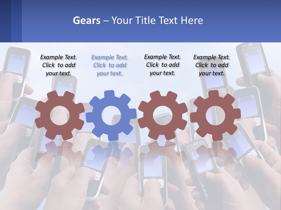 House Remote Unit PowerPoint Template