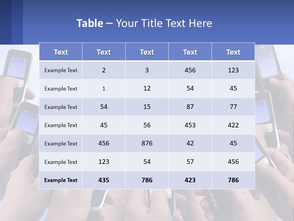 House Remote Unit PowerPoint Template