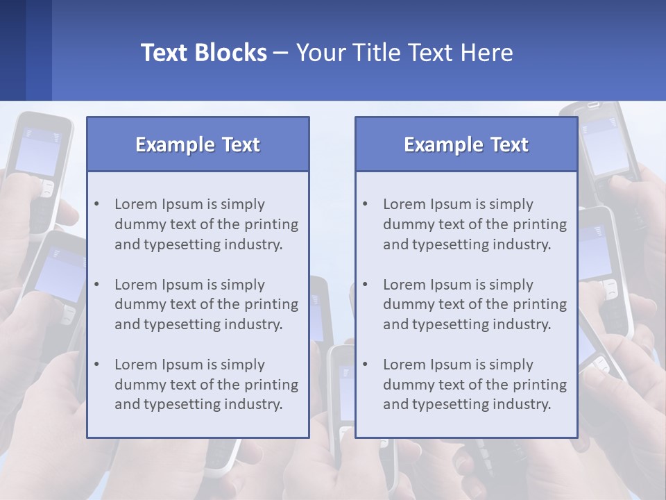 House Remote Unit PowerPoint Template