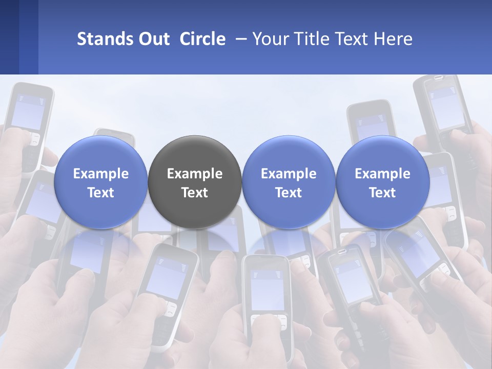 House Remote Unit PowerPoint Template