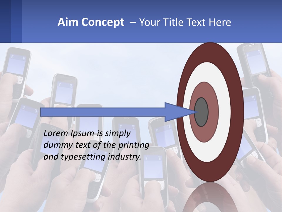 House Remote Unit PowerPoint Template