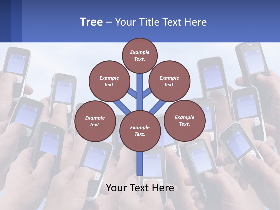 House Remote Unit PowerPoint Template
