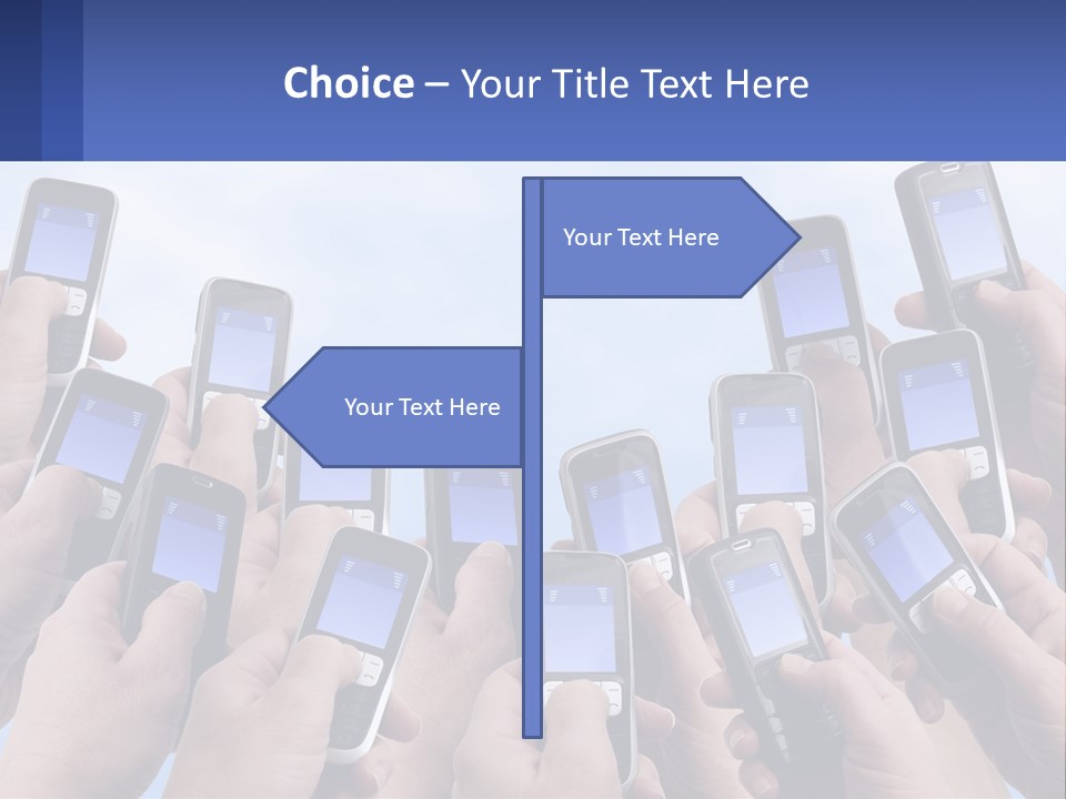 House Remote Unit PowerPoint Template